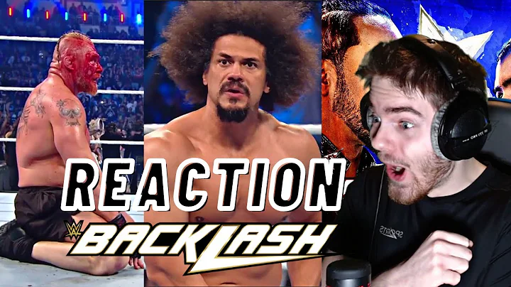 CARLITO RETURNS + CODY BEATS BROCK LESNAR CLEAN | WWE Backlash 2023 LIVE REACTION