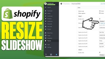 How To Resize Slideshow Shopify (2025)