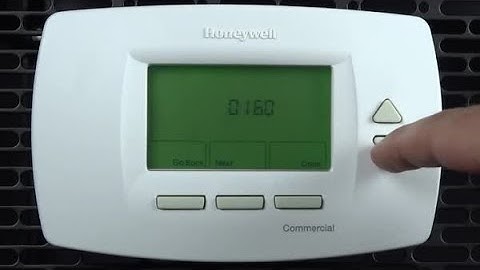 How to enter and navigate installer setup on the 7000 Pro thermostat - Resideo