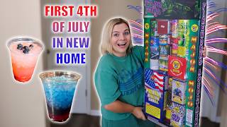 GETTING READY FOR OUR FIRST THE 4TH OF JULY IN NEW HOME!