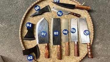 16/10/2023: Lưỡi rìu đi rừng và các loại dao bếp | Hotline 0981.583.598.￼