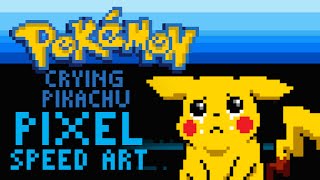 Pokemon Pikachu Pixel Speed Art By Pxlflx