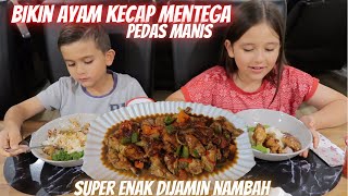 RESEP AYAM KECAP PEDAS MANIS RASANYA BIKIN NAGIH, ENAK BANGET. 