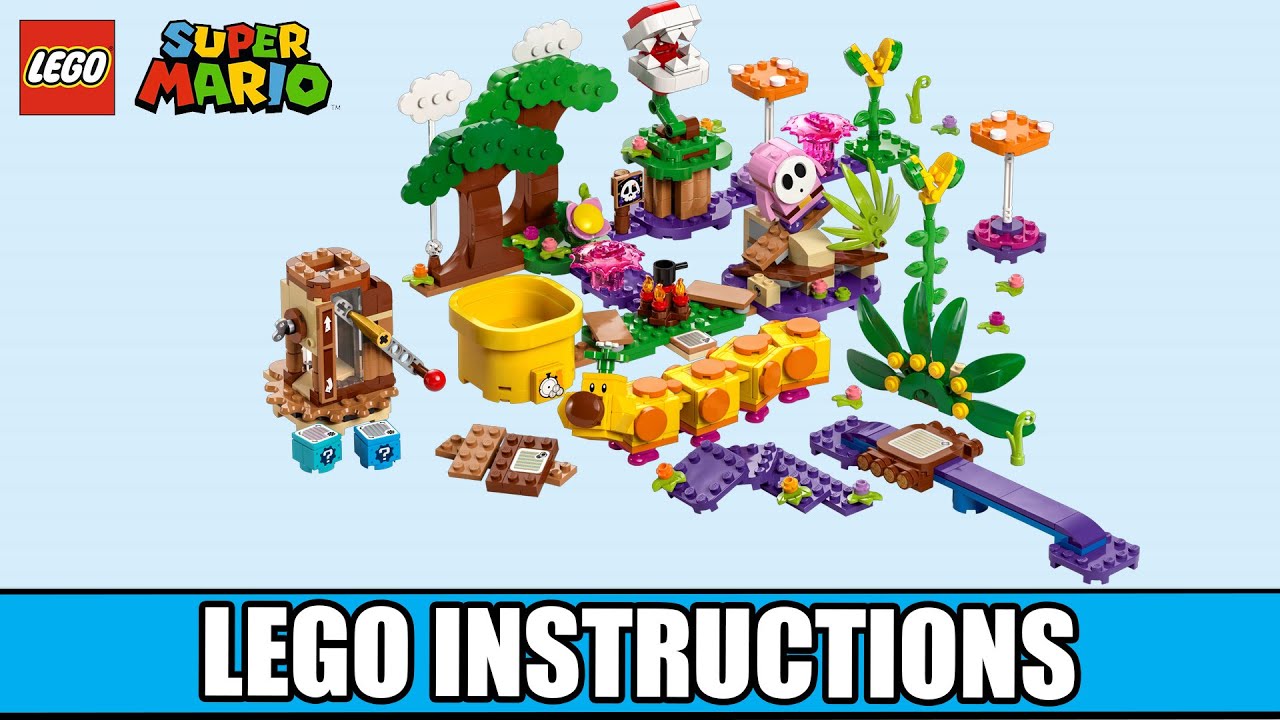 LEGO Instructions - Super Mario - 71434 - Soda Jungle Maker Set - Maker Set