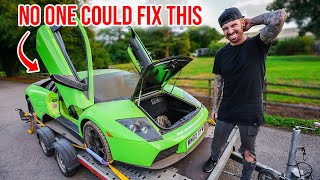 I JUST BOUGHT AN ABANDONED LAMBORGHINI MURCIELAGO WITH ONE HUGE PROBLEM