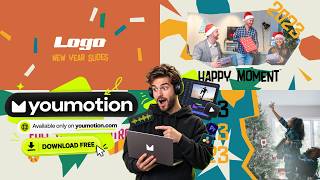 New Year Typography Slides - Festive Text Scenes — Ae, Pr, Dr, FCPX screenshot 2