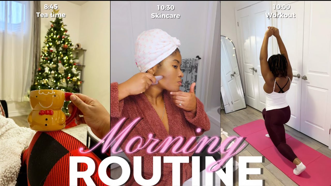 My Cozy December Morning Routine Productive, Calm & Aesthetic | Vlogmas ...