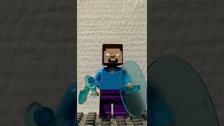 Herobrine can summon weapons ⚔️ #lego #youtubeshorts Herobrine can summon weapons ⚔️ #lego #youtubeshorts