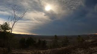 Eclipse: Moons shadow across clouds, fast forward for best effect.