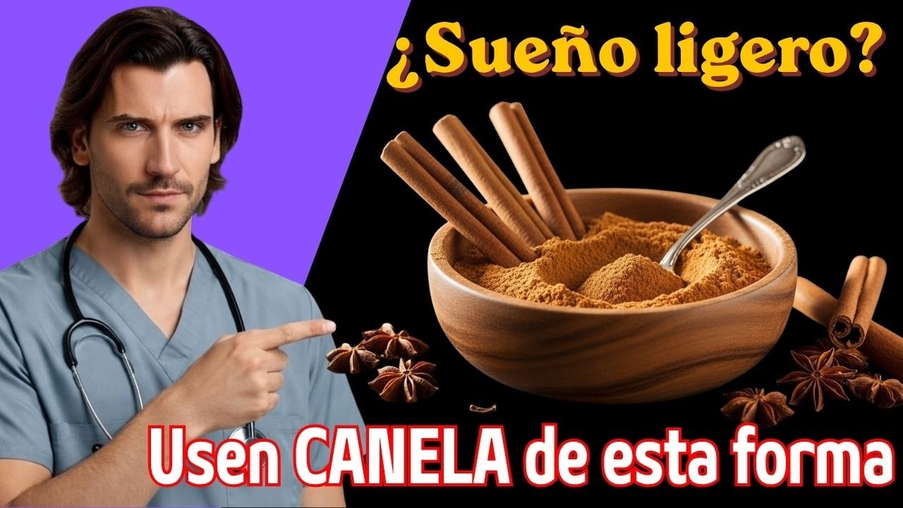 🛌 Dr.MANOCHI | MAYORES que NO DUERMEN Toda la Noche: CANELA en la Forma Correcta para SUEÑO PROFUNDO
