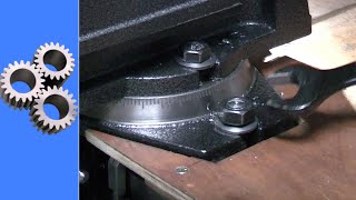 Information Thick washers to hold a milling vice Guide