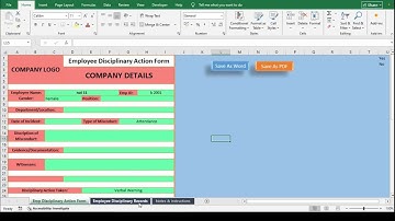 Employee Disciplinary Actions