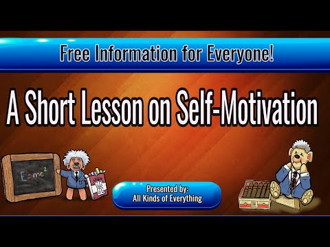 A Short And Free Lesson on Self Motivation