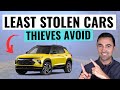 These Are The LEAST STOLEN Cars That Thieves Avoid