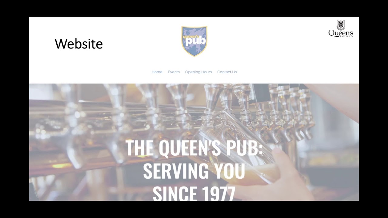 Comm231 Social Media by Navigate Consulting - Queen's Pub