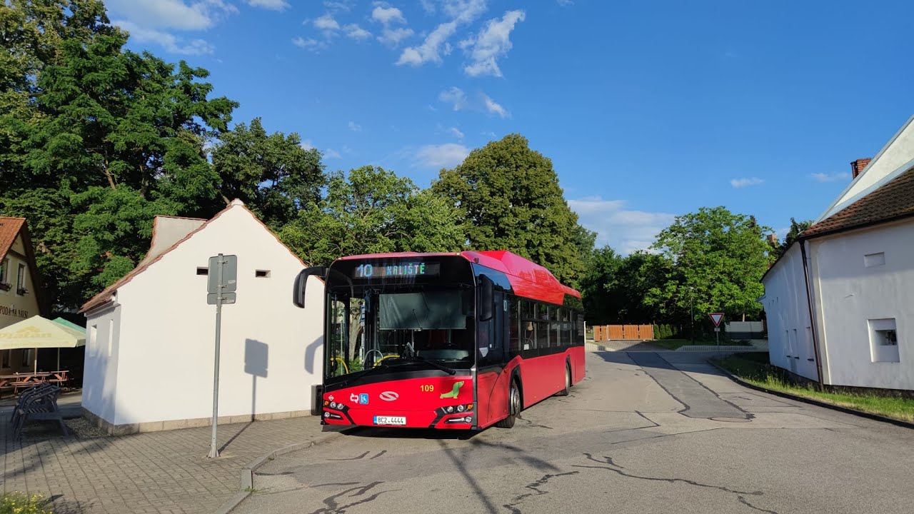 České Budějovice | linka č. 10 | odpolední špička