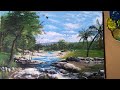 MELUKIS PEMANDANGAN eps 4 | painting a Landscape