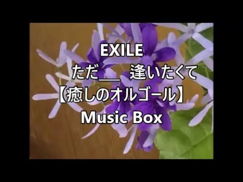 EXILE 　ただ... 逢いたくて　【癒しのオルゴール】　Music Box