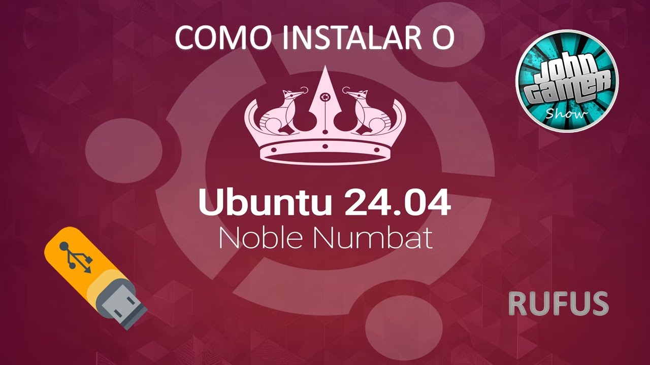 Como instalar Ubuntu 24.04 LTS - Noble Numbat - YouTube