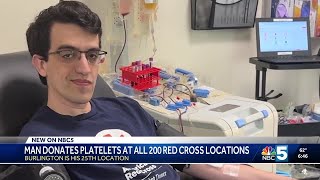 Man Travels Across the Country to Inspire Blood Donations