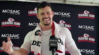 Chiefs LB DRUE TRANQUILL on KC 2026 Defense and THAT Collision with Kenneth Walker