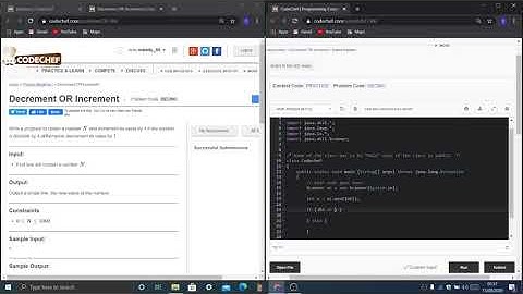 Decrement OR Increment | DECINC | Beginner | CodeChef (#1)