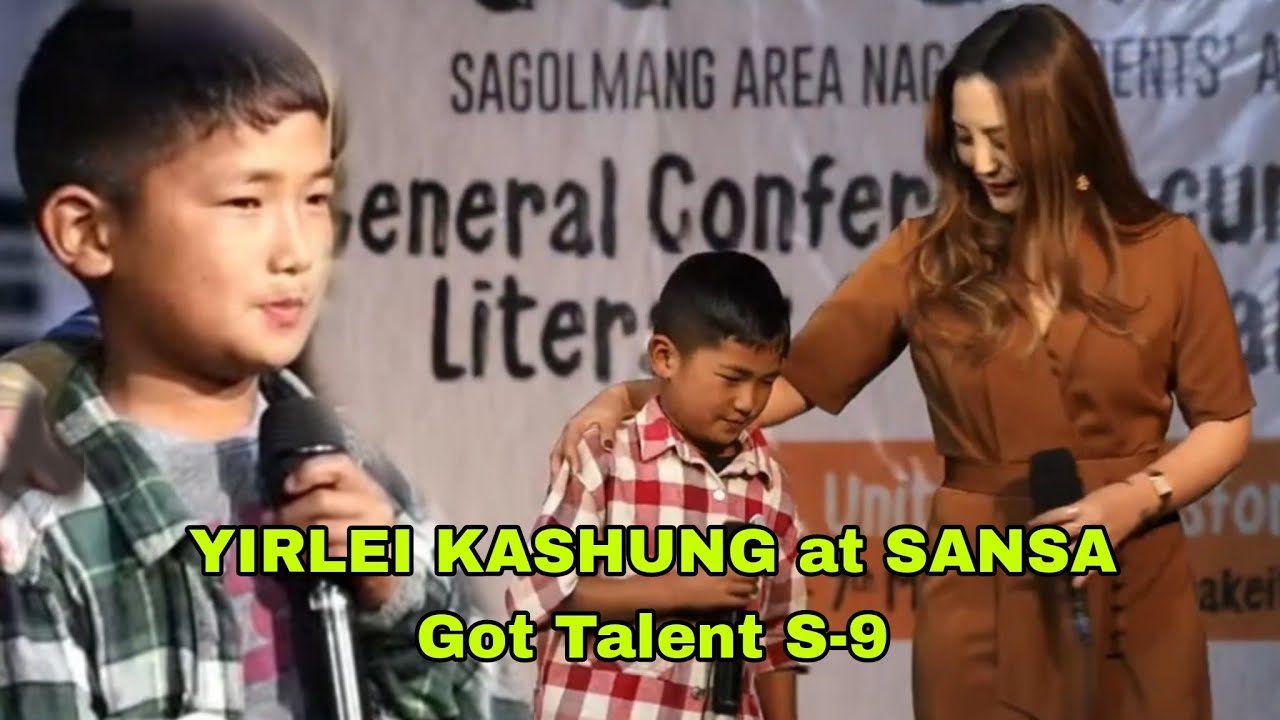 Yirlei Kashung at SANSA got Talent Season-9//Tangkhul Rising Star