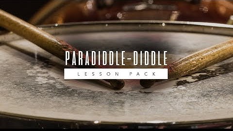 Paradiddle diddle Master Class Lesson Pack Preview