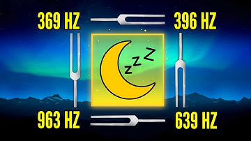 9 HOURS Tuning Forks 369 + 396 + 639 + 963 Hz | Nikola Tesla