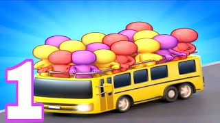 Bus Mania - Car Jam Puzzle - Walkthrough Part 1 Remove Car - Android Gameplay