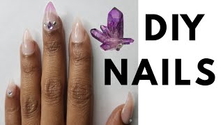 DIY SHORT STILETTO NAILS | EASY & CHEAP  | Medelones