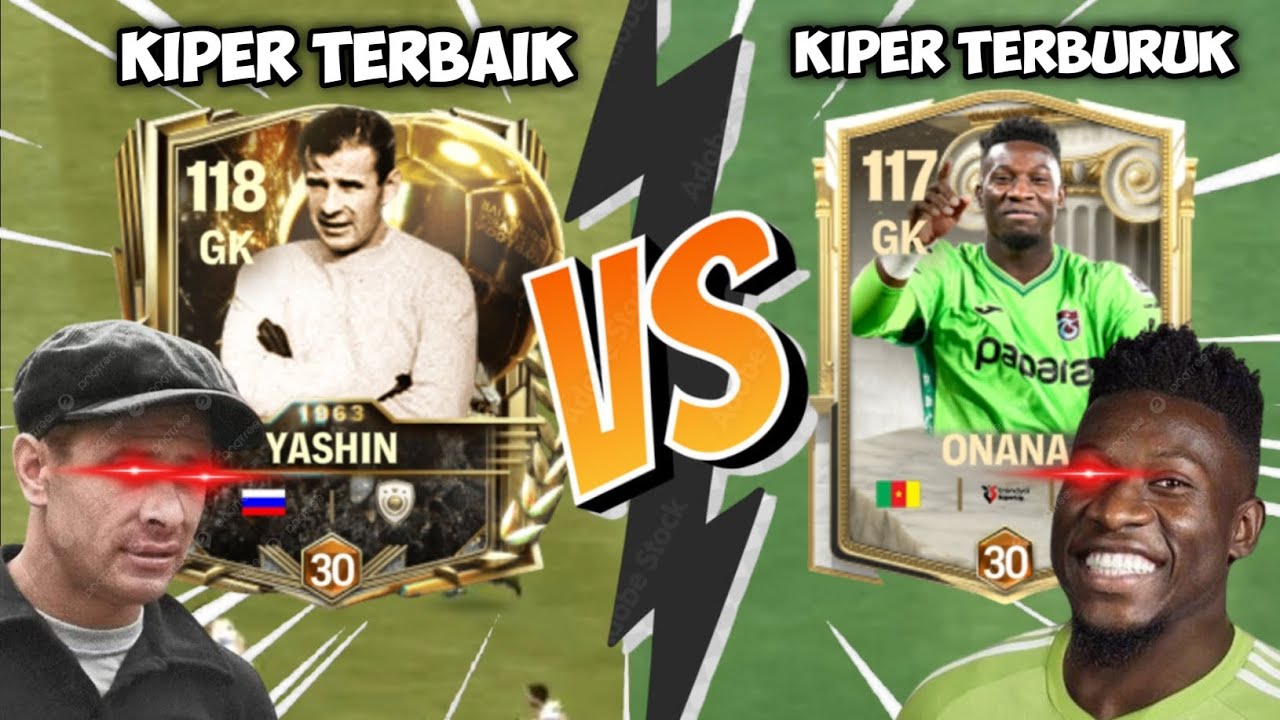 SENGITT!! Kiper Terbaik VS Kiper Terburuk - FC Mobile Indonesia