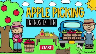 Interactive Friends of 10 Game -  Apple Picking screenshot 2