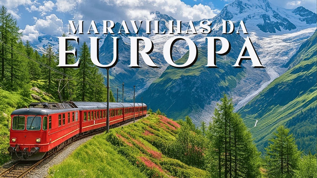 15 Lugares Mais Lindos e Incríveis da Europa | Viagem em 4K