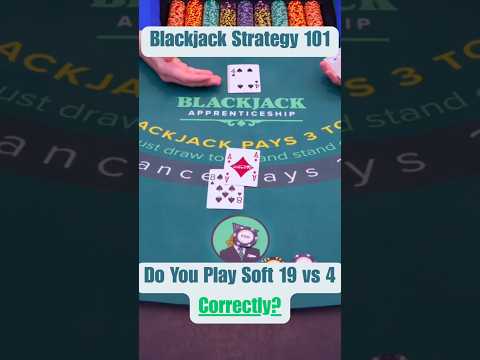 Soft 19 vs. 4 Should Double?... When?