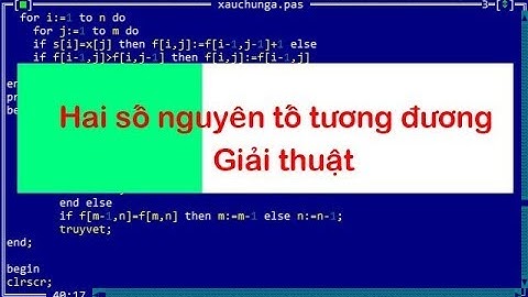 Hai số nguyên tố tương đương - Equivalent primes - Thầy Quách Văn lượm