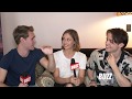 Harry Jarvis, Juliet Doherty and Thomas Doherty Talk "High Strung Free Dance"