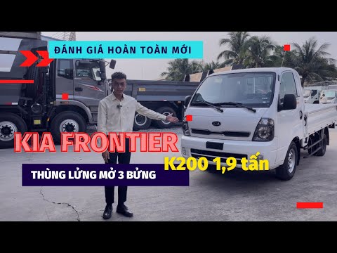 Video Giá xe Kia K200 Thùng Lửng mở 3 bửng tải 1,9 tấn | Hỗ... - youtube