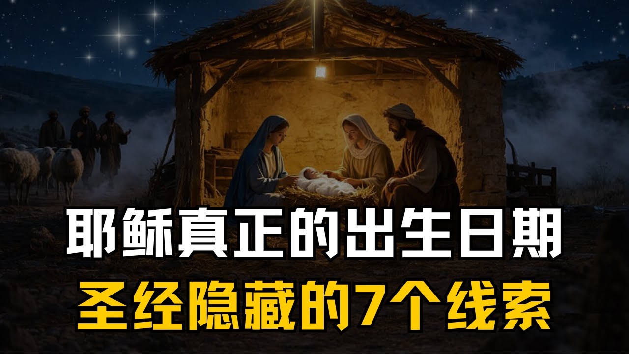 耶稣真的出生在12月25日吗？圣经揭示的7个线索，彻底颠覆你的认知