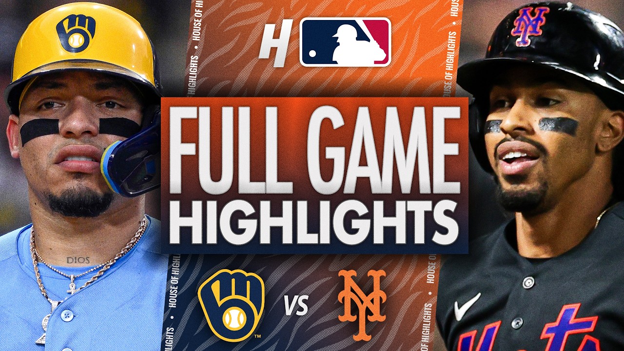 Milwaukee Brewers vs New York Mets - FULL GAME HIGHLIGHTS 🔥 August 25, 2026 MLB Season