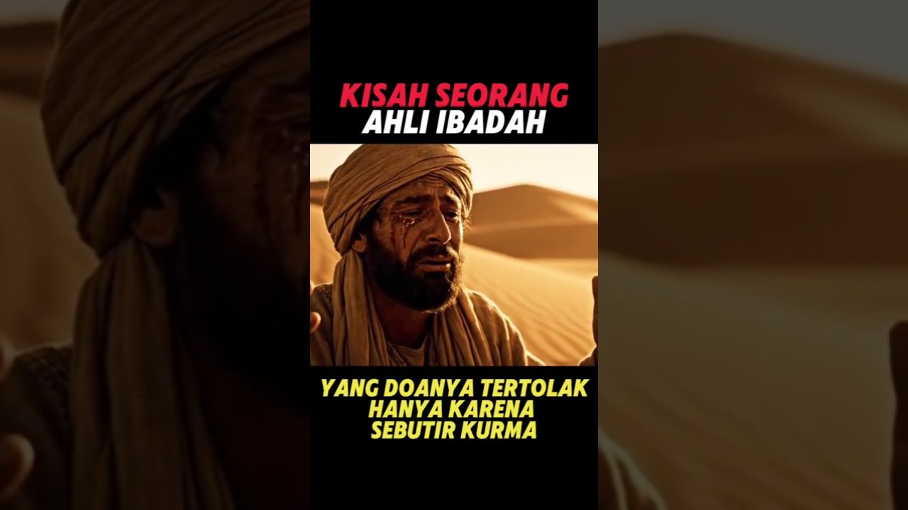 Doanya Tak Dikabulkan Selama 4 Bulan… Gara-Gara Sebutir Kurma yang Haram!