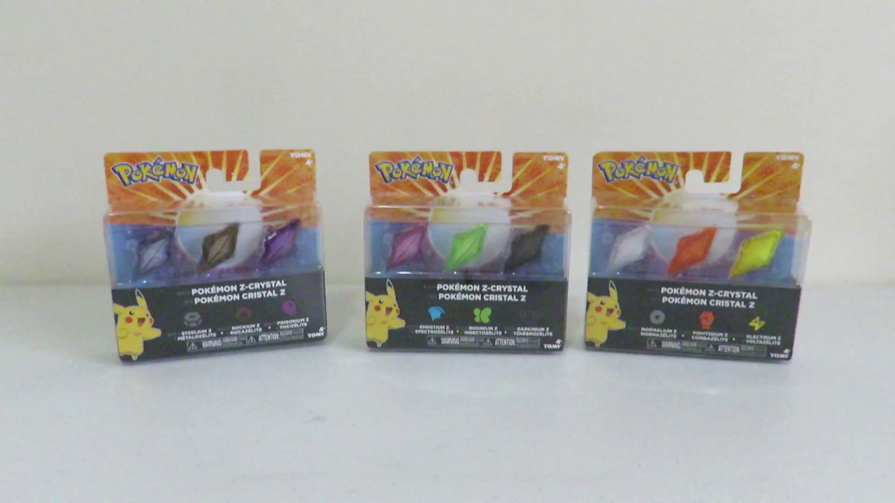 Pokemon ZCrystal Unboxing YouTube