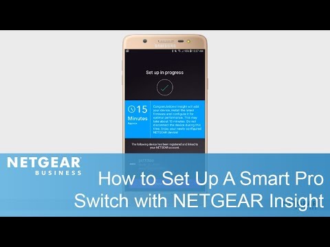 How to Set Up a NETGEAR Smart Pro Switch to Use Insight Remote Management