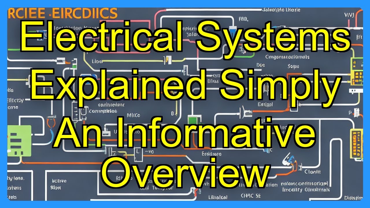 Electrical Systems Explained Simply An Informative Overview - YouTube