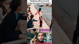 Quick Thinking Saves Girl from Purse Snatchers 🚨 | Real-Life Hero Moment #humanity #shorts