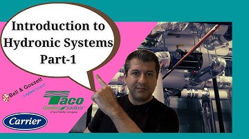 HVAC SYSTEM DESIGN TUTORIAL- INTRODUCTION TO HYDRONIC SYSTEMS-1