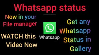 how to download whatsapp status in file manager in samsung/whatsapp status in file manager #whatsapp screenshot 5