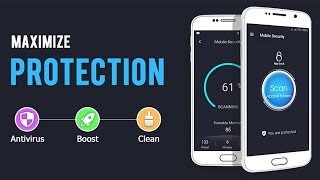 Free and Best Antivirus 2017 with virus cleaner, Speed Booster and app lock for Android Mobile screenshot 2