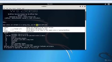 Video 91: wpscan Web Application Hacking tool Kali Linux | Kali Linux | Web Application