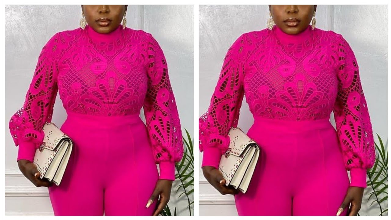 HOW TO CUT AND SEW A FITTED TOP WITH COLLAR YouTube